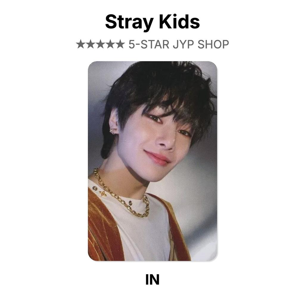 Stray Kids 5-STAR JYP SHOP Official Photocard