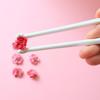 2 Pairs Cat Paw Chopsticks - Adorable Pink Paw Print Design, Lightweight Non-Slip Grip, Reble Eating Utensils - Perfect Gift for Cat Lovers and