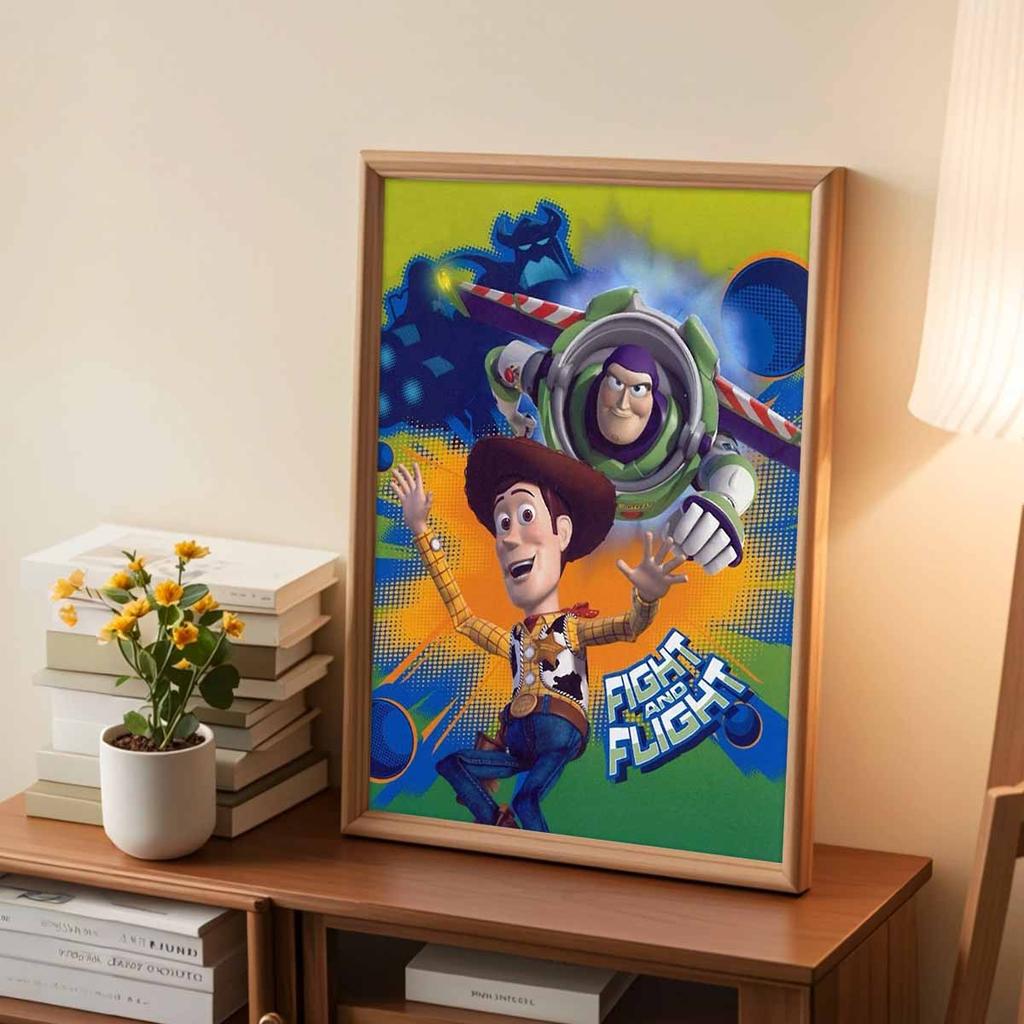 5D Diy Diamond Painting Woody and Buzz Full Drill Rhinestones Mosaic Embroidery Handmade Products Home Decor Gift