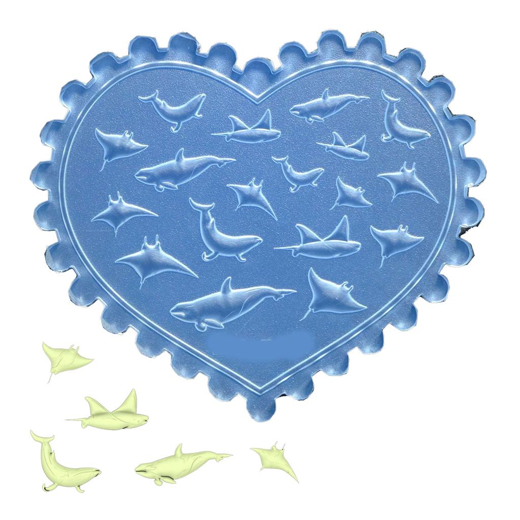 Silicone 3D Nail Embellishment Molds Various Shape Small Accessories Crafting Molds Present for Beauty Enthusiasts