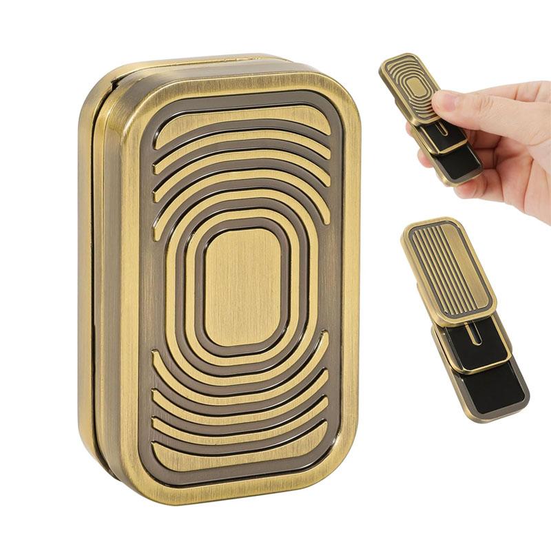 Magnetic Metal 3Layer Push Card Fidget Slider Toys Haptic Clicker Relieve Stress & Anxiety ADHD EDC Cool Gadgets For Adults