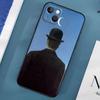 Rene Magritte Phone Case For iPhone 15 13 12 11 14 Pro Max Mini X XR XS MAX SE 2020 7 8 Plus Back Cover