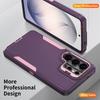 Shockproof Armor Flip Lens Stand Phone Case For Samsung S26 S25 Ultra S24 Plus S23 FE A57 A56 A55 A37 A36 A35 A07 A06 A05S Cover