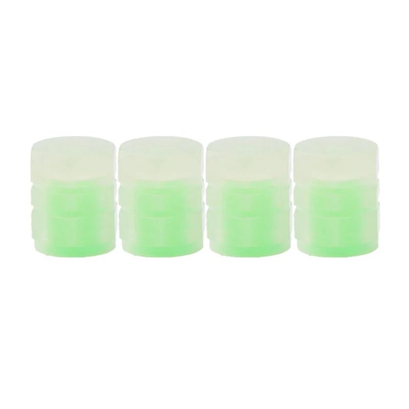 Luminous Valve Caps Fluorescent Night Car Tire Valve Caps Motorcycle Bike Glowing Decor Wheel Nozzles Tyre Cap Car Accessories Stem Caps1