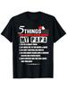 Funny 5 Things You Should Know About My Papa Vintage T-Shirt - Soft Breathable Casual Tee Suitable