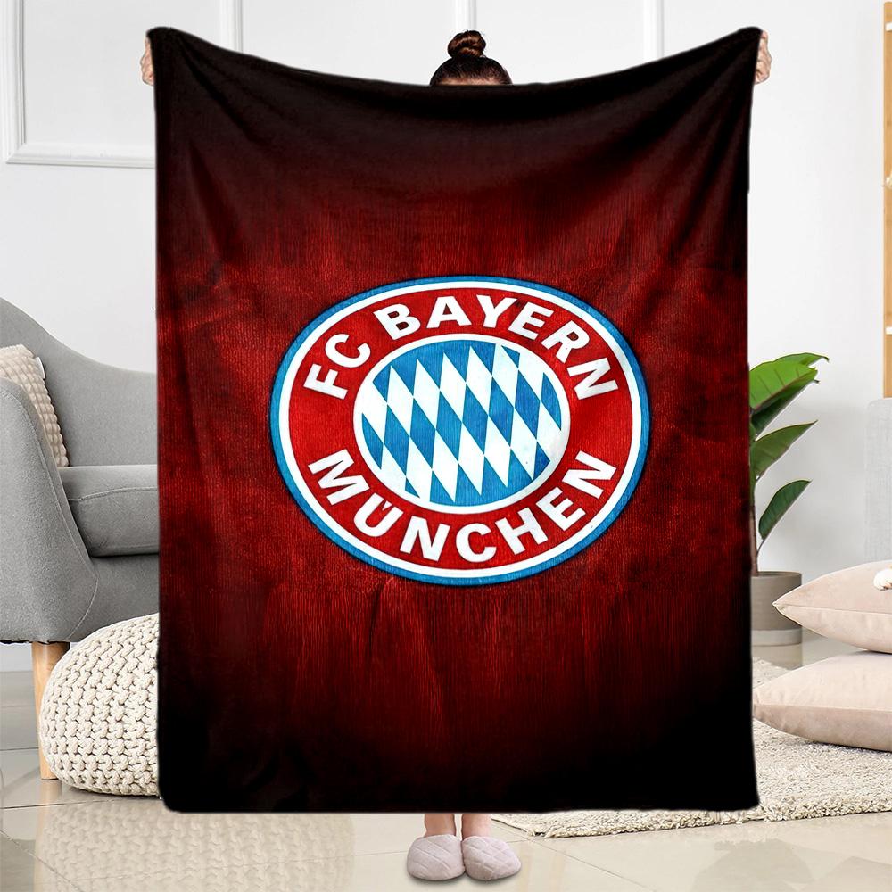 Bayern Munich Blanket Ultra-Soft Suitable for Office Livingroom Chair for All Seasons Warmthful Decor Gifts For Family Or Friends