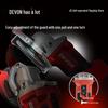 Devon 20V Cordless Brushless Angle Grinder CN plug (adapter included)