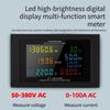 High Accuracy Digital Power Monitors with Clear LED Display Voltage Current Power Electric Energy Monitors