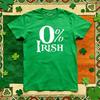 0 Irish 317 St Patricks Day Classic TShirt Women Unisex Casual Cotton Graphic T Shirts Oneck Shirt Unisex Adult Shortsleev