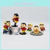 Entzückende Crayon Shin-chan Figur Outdoor-Sport Szene PVC Modell Set Für Sammler