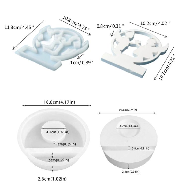 Fairy Candle Holder Molds for Candle Holder Desk Ornaments
