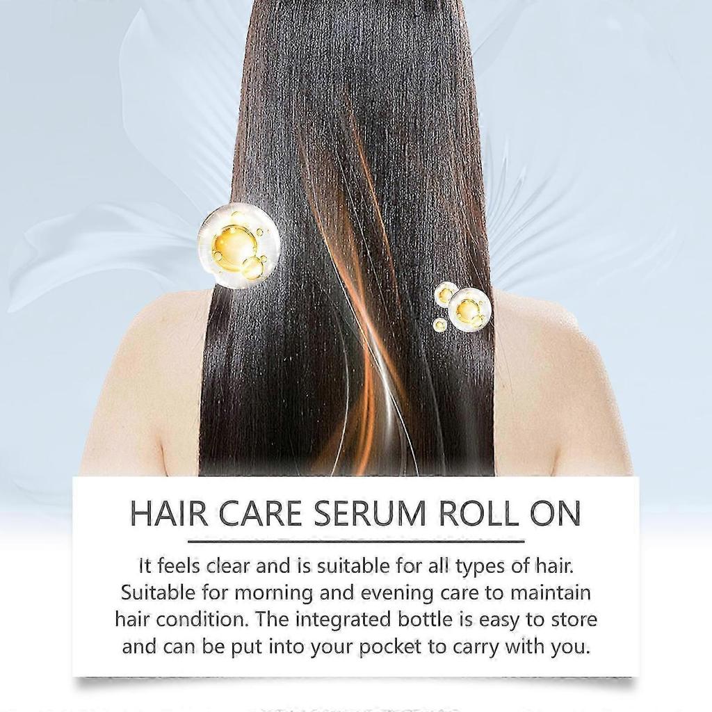 Hoegoa Rosemary Roll-On Essence Nourishes The Scalp And Hair, Making It Smooth And Refreshing