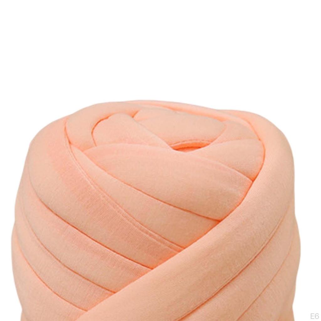 Arm Knitting Yarn for Chunky Braided Knot Throw Blanket DIY, Soft Washable Tube Bulky Giant