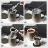 Vanow Insulated Mug with Lid: Stainless Steel Tea Infuser and Water Separation for Men and Women