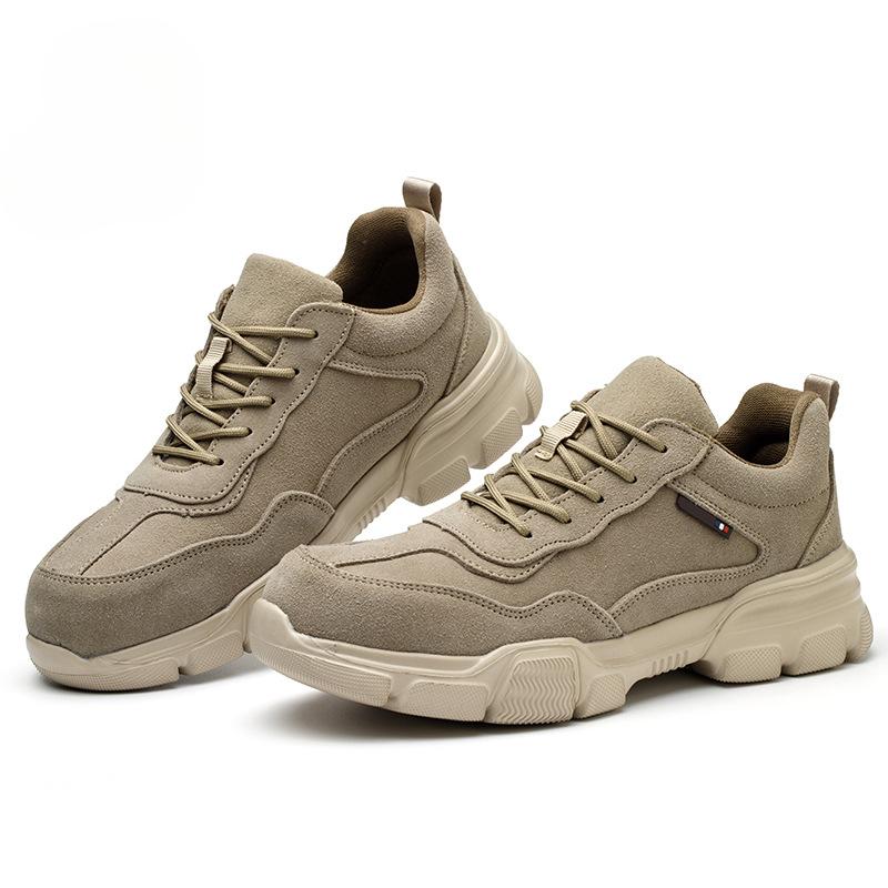 

Обувь для страхования труда, износостойкая обувь, противоударные, противоскользящие и дезодорирующие мужские туфли со стальной головкой 45