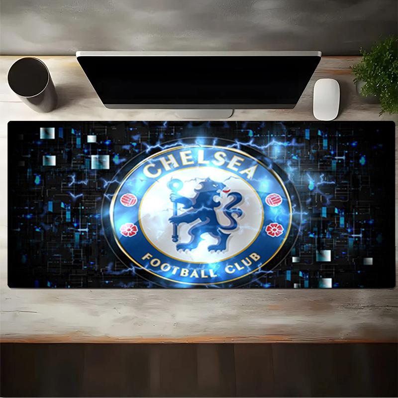Blue Chelsea Football Club Logo Mouse Pad, Gaming Mouse Pad, Keyboard Pad, Desk Decor for Computer Notebook Fan Gift Birthday Gift