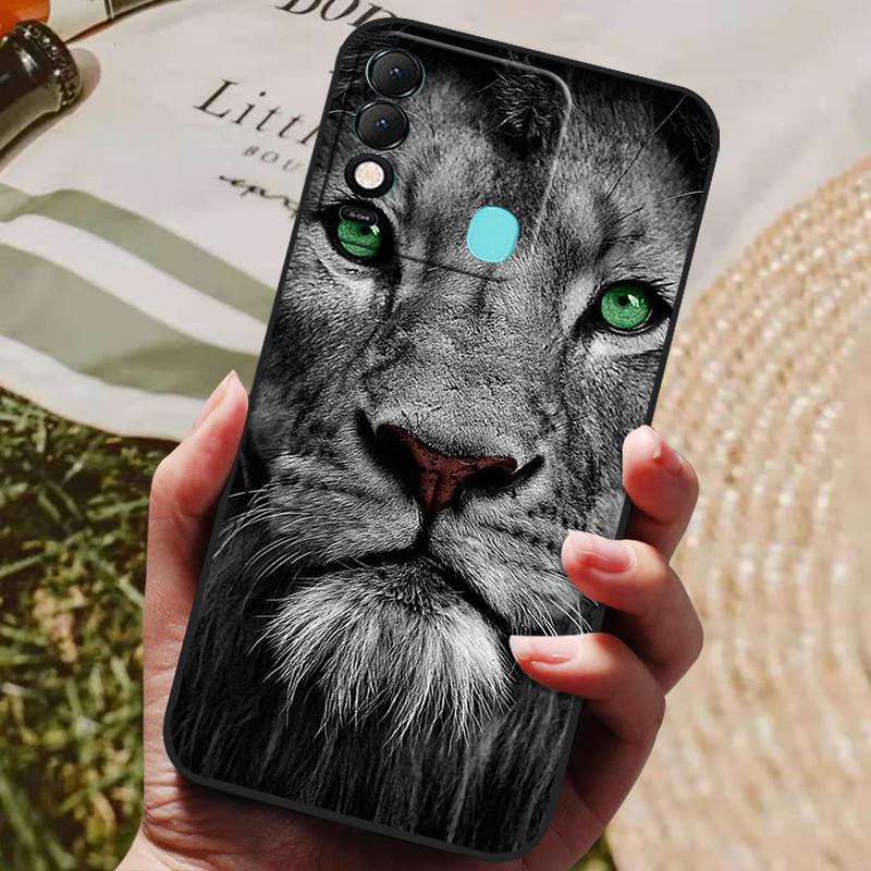 Für Tecno Spark 8 Hülle 8C Silikon Rückabdeckung Handyhülle für Tecno Spark 8 8P 8C Spark8 P Hüllen Spark8P Weicher Stoßfänger coque Fundas