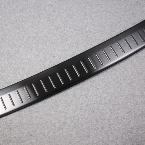 RUIQ Nissan New KICKS P15 Type Exterior Stainless Steel Rear Bumper Step Garnish Guard Scratch Prevention Designed specifically for Nissan KICKS (Blac