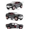 1/32 Chevrolet Colorado ZH2 Alloy Car Model Diecast Off-road Vehicles Simulation Sound and Light Children's Toys Collection Gift