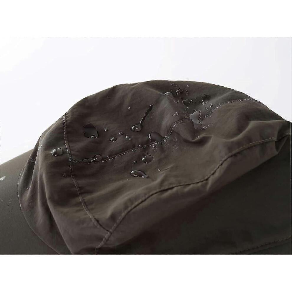 (Coffee)Outdoor Men's Baseball Cap Waterproof Yetsye Winter Earflap