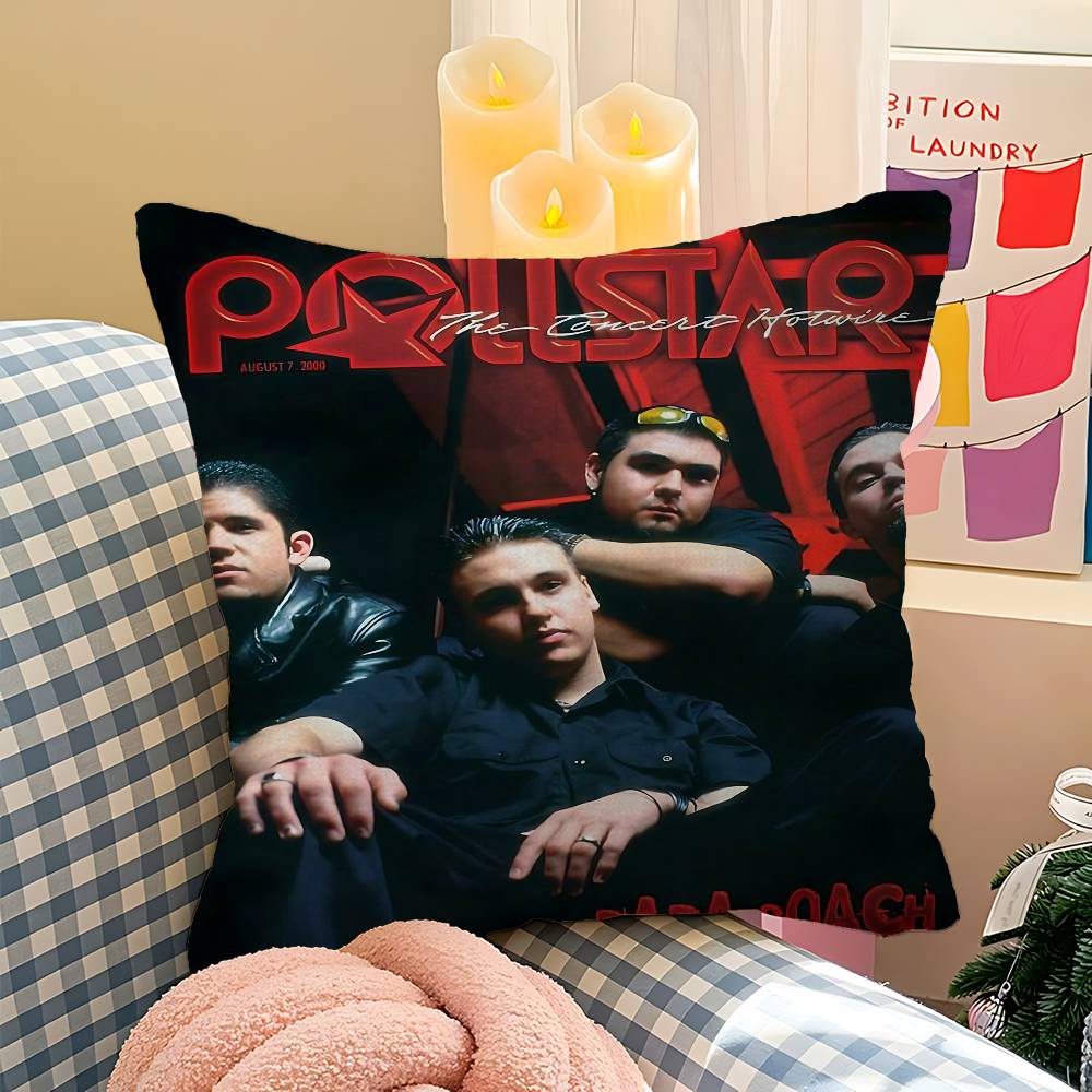 Rock P-Papa R-Roach Band Pillow Cover For Bedroom Room And Living Room Sofa Decorative Cushion Cover