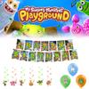 My Monster Singing Theme Birthday Banner Balloon Party Supplies Set Decorations