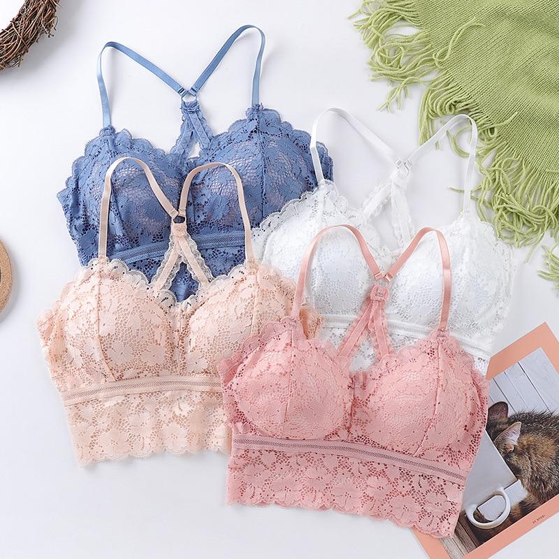 Female Bralette Push Up Seamless Tube Sleep Dormir Tops Plus Size Lingerie Underwear Brassieres