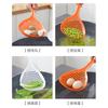 1PC Kitchen Long-handled Colander Filtered Dumpling Spoon Hotpot Drain Spoon Household High Temperature Thickened Colander