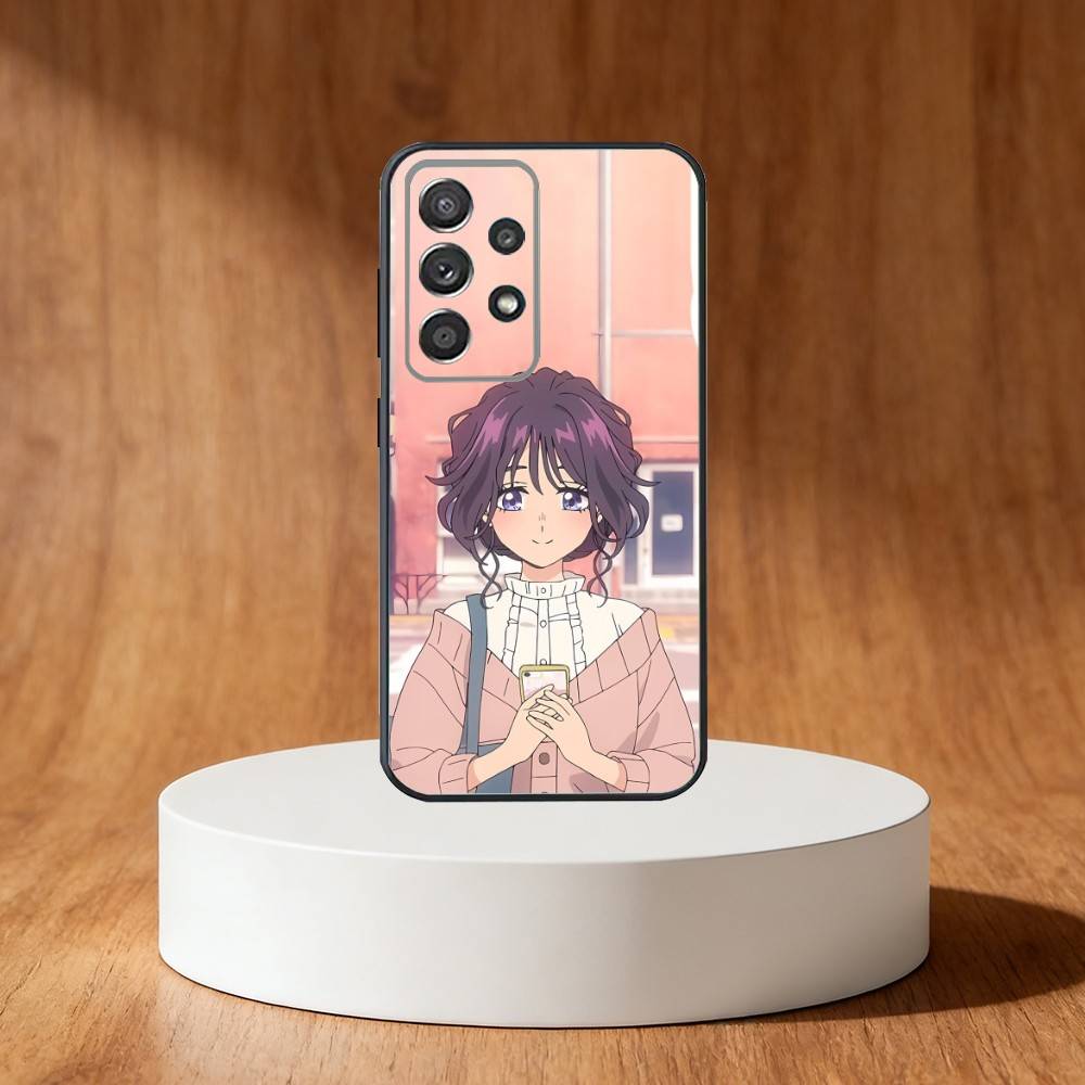 ANIME Kaoruko W-Waguri Phone Case For Samsung S25,S24,S21,S22,S23,S30,Ultra,S20,Plus,Fe,Note,10,9,5G Black Cover