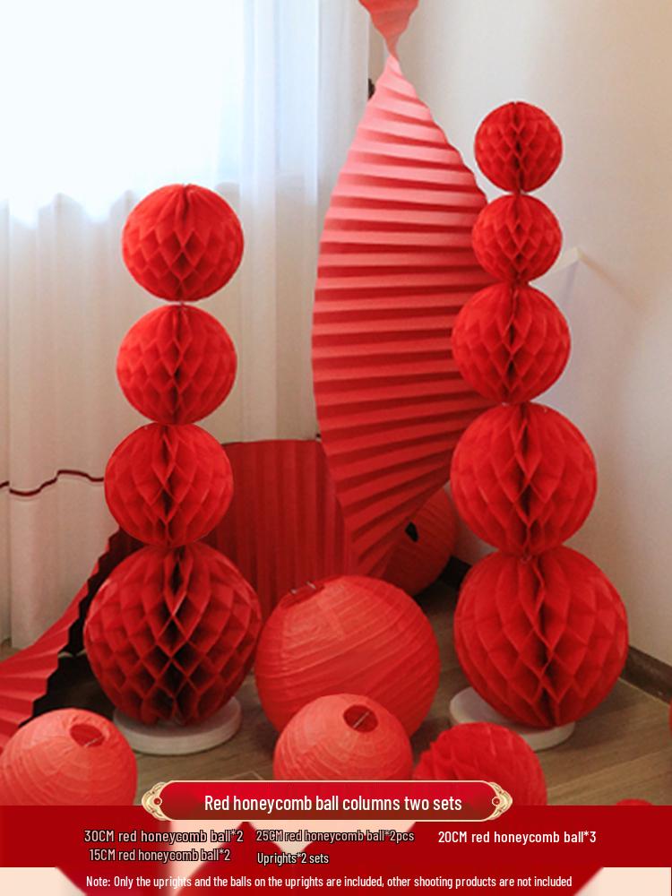 Festive Corrugated Paper Waves: New Year & Wedding Venue Decor