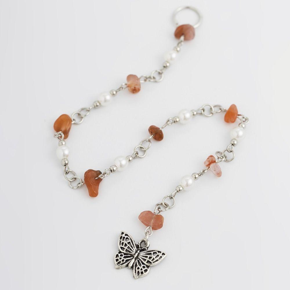 Butterfly Tassel Hair Band Ethnic Style Weave Hair Accessories Braided Hair Ring  Girl/Women