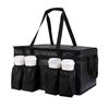 Insulated Lunch Bag with with Drink Carrier Food Delivery Bag Insulated Grocery Bags Food Carrier Catering Bag Cooler Bags