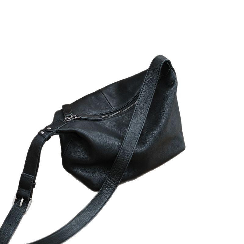 Niche Design High-end Feel Single-shoulder Underarm Bag Fashionable Commuting Single-shoulder Crossbody Dumpling Bag