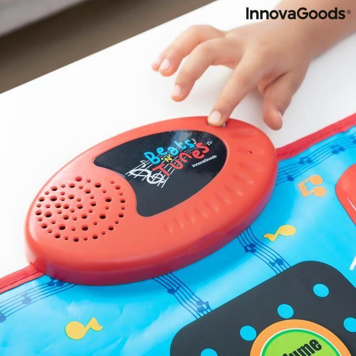 InnovaGoods Tapis Musical 2 en 1 avec 4 instruments Beats'n'Tunes
