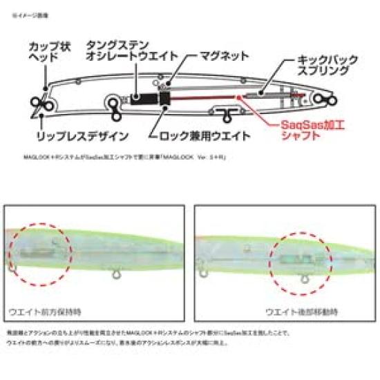 Daiwa 21 Morethan Cross Counter 97F Adel Green Gold