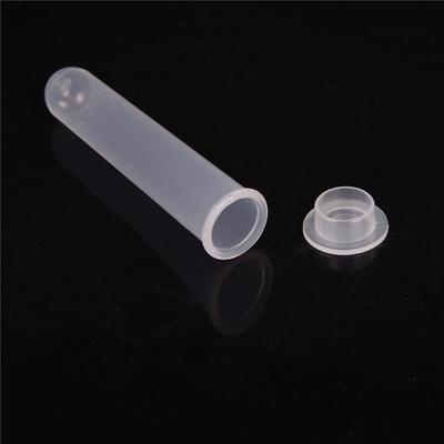 10Pcs 20Ml Plastic Test Tubes Centrifuge Tubes Round Bottom