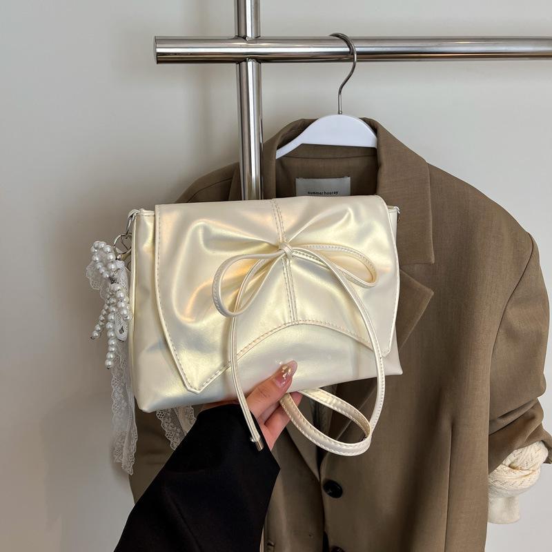 Women's Large Capacity Bow Shoulder Bag - 2025 Advanced Design