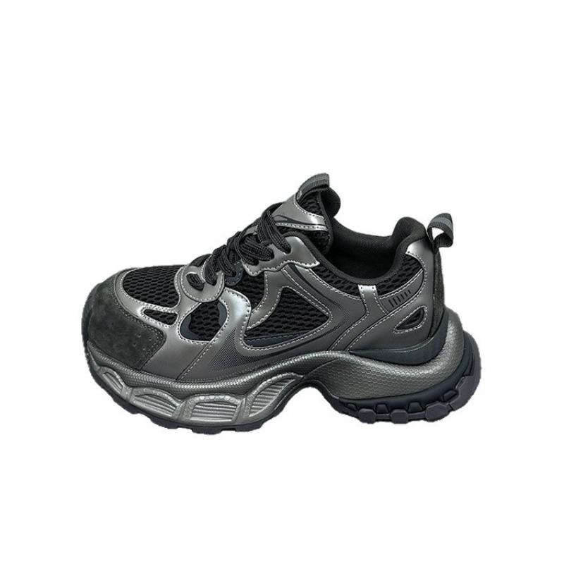 Retro huge good-looking dad shoes women's new shoes women's shoes winter velvet warm sneakers running shoes