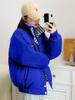 2023 Autumn/Winter Korean-Style Women's Thick Padded Short Down Coat with Stand Collar
