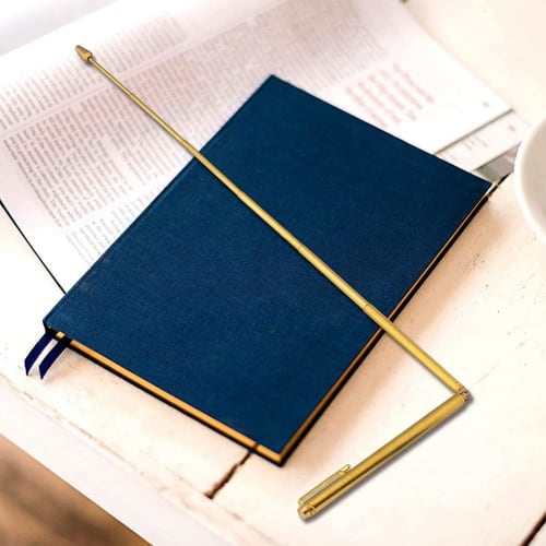 Oikabio 2-Piece Dowsing Rod, Retractable Divination Rod, Portable Pen-Shaped L-Rod, Ghost Hunting Tool, Water Divination, etc.