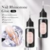 No Wipe Rhinestone Charm Adhesive Gap Nail Glue Filler Sealant UV/LED Cured Long-Lasting Nail Art Tool DIY & Salon Professional Use