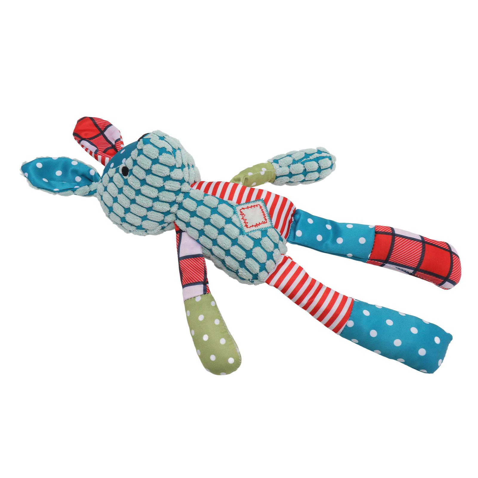 

Baby Security Rabbit Doll Stuffed Cute Vivid Infant Safety Animal Toy with Teething Plush for Early Education Sleep