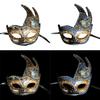 Masquerade Half Face Halloween Masquerade Eyemask Masquerade Costume Accsessory for Women Men Halloween Carnivals Proms