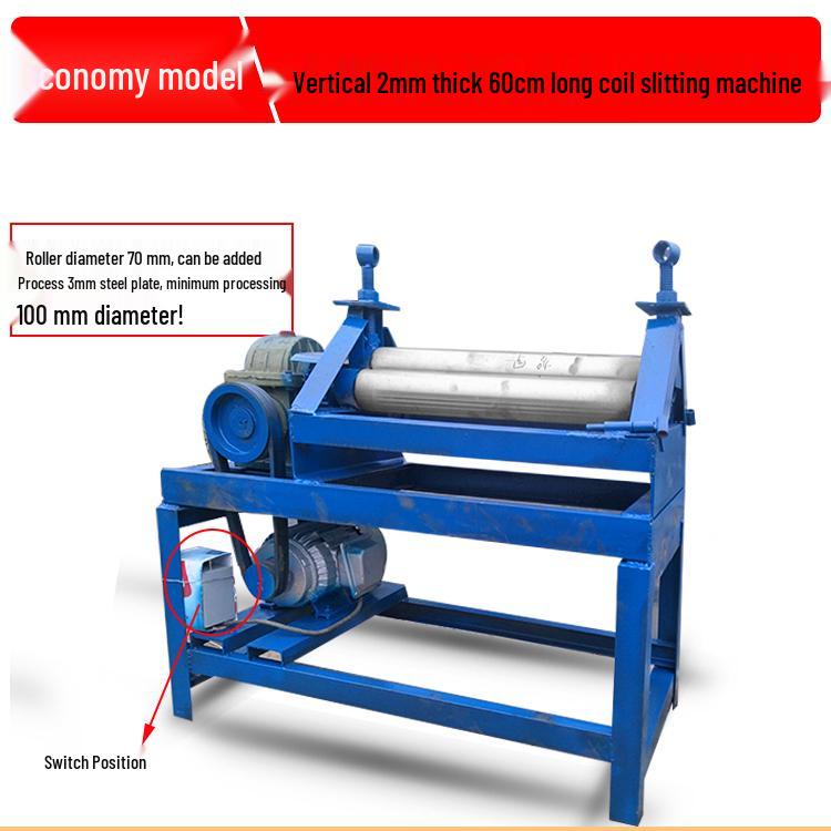 Manual Hand Crank Roll Bender: Compact Cylinder and Plate Bending Machine