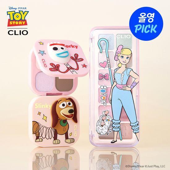 Clio Pro Eye Palette Cube & Air [Cube] 01 Cheeky Forky / 02 Brave Slinky (Toy Story Edition)