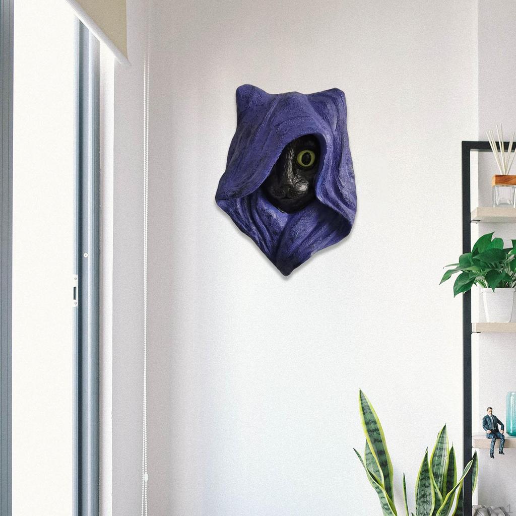 Decorative Mysterious Figurine Statue, Animal Sculpture Ornament for Bookshelf