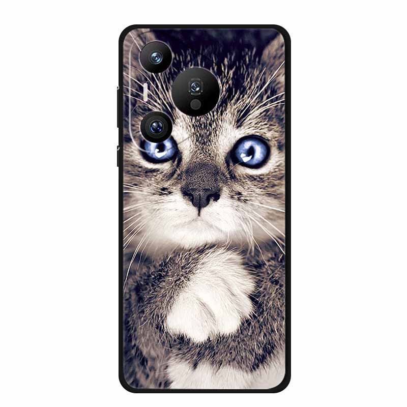 For Huawei Pura 70 Pro Case Pura70 Pro Plus Coque Black Silicone Soft Back Cover For Huawei Pura 70 Ultra Phone Case Funda Shell