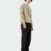 Li Ning Badfive Basketball Series Sports Casual Crewneck Sweatshirt Men Sweatshirt Khaki AWDQ751-1