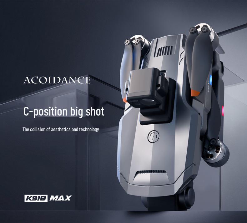 K918MAX Professional HD Drone with Laser Obstacle Avoidance and GPS