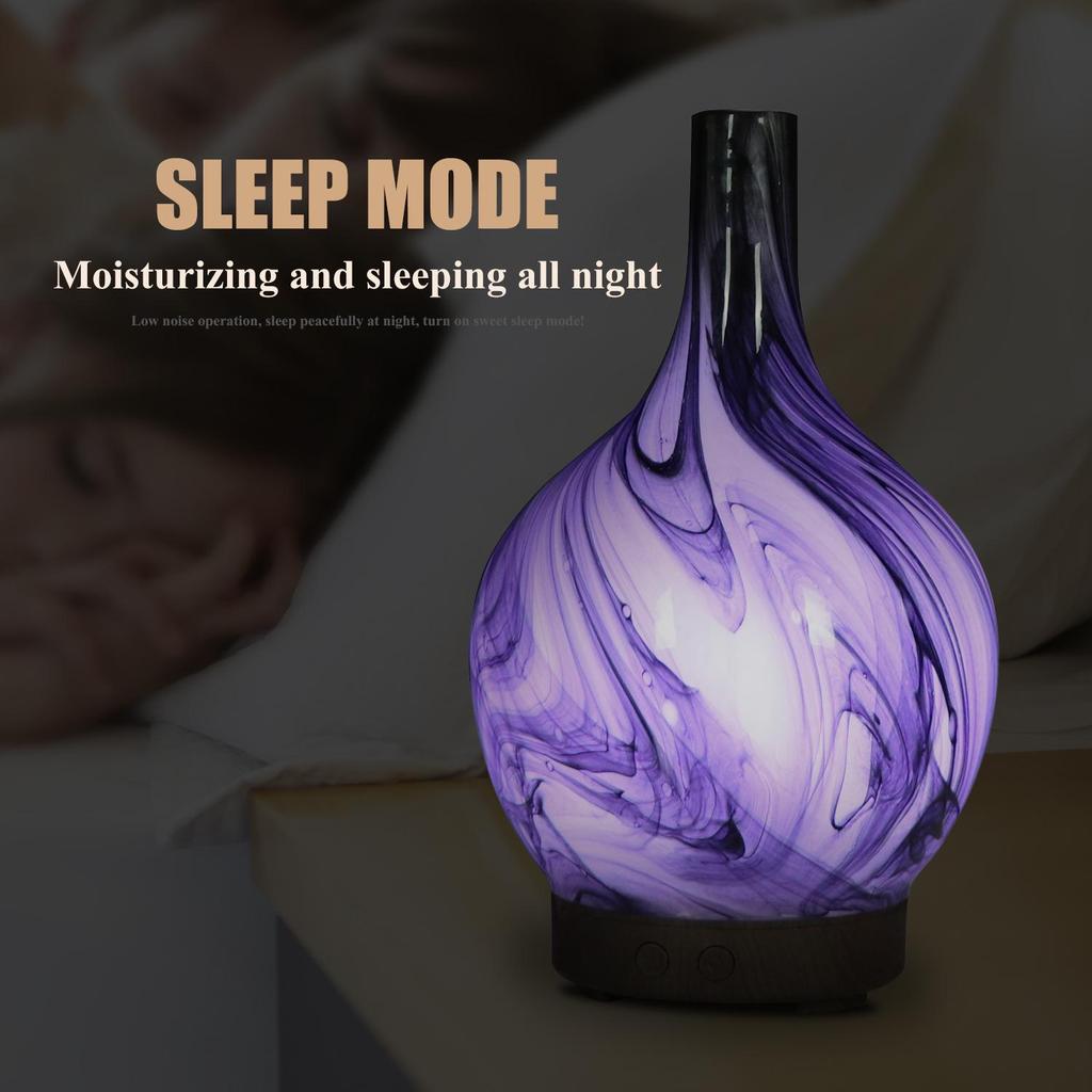 Ceramic Style Ultrasonic Aromatherapy Humidifier for Home or Office.